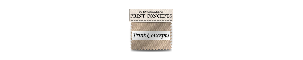 Telas baratas de patchwork de Print Concepts. turincondelpatch.com